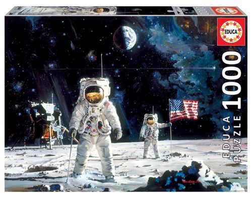 PUZZLE FIRST MEN ON THE MOON 1000P