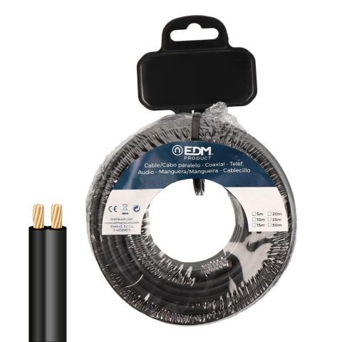 CABLE PARALELO 2*0.75 NEG 5M