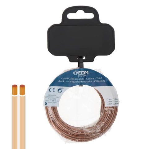 CABLE PARALELO 2*0.75 TRANS. 15M