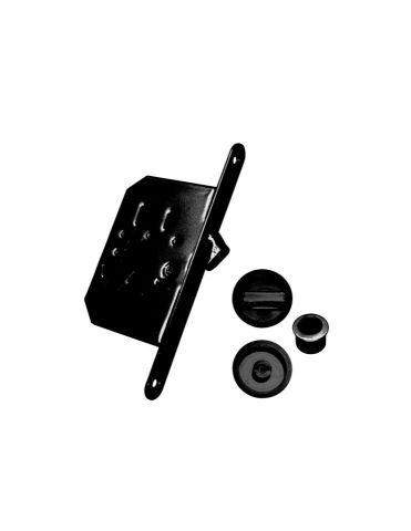 KIT PIUERTA CORREDERA PCR3 35MM NEGRO
