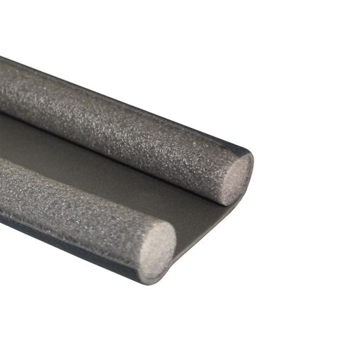 BURLETE DOBLE BAJO PUERTA GRIS 25 mm x 9