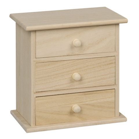 COMODA MADERA 16.5*17*9