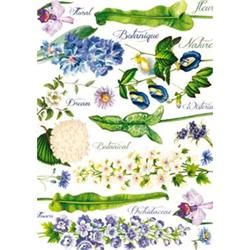 PAPEL ARROZ FLORES LILAS