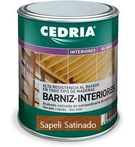 BARNIZ INTERIORES SAPELLY 750ML. 