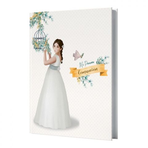 LIBRO COMUNION NIÑA JAULA