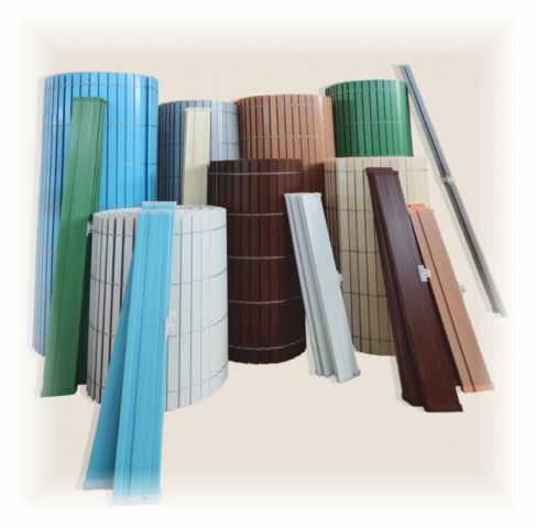 PERSIANA  PVC MARFIL CARRUCHA METALICA